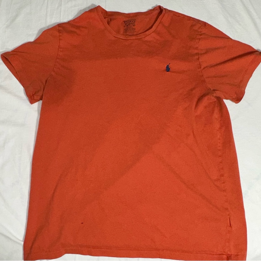 Orange Polo Ralph Lauren shirt size M